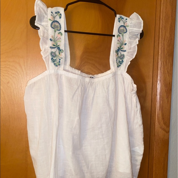 Madewell **PLUS SIZE** Floral Tank Top - Picture 1 of 6